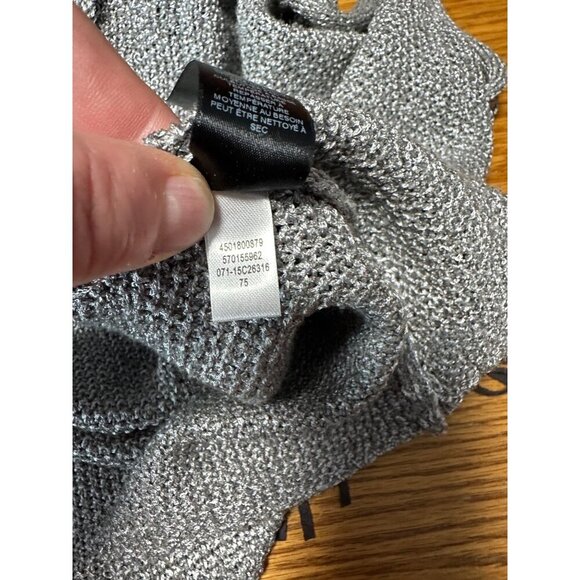 Chico's Travelers Collection Long Sleeve Open Front Fringe Cardigan Size 0 US S - Picture 8 of 10